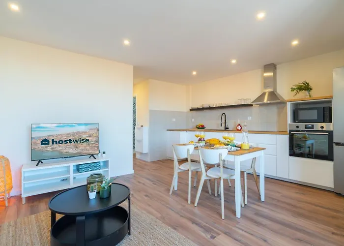 Apartmán Host Wise - Fantastic Contemporary Flat W Balcony Porto
